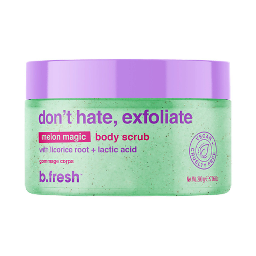 B.FRESH Скраб для тела don't hate, exfoliate body scrub – фото 2