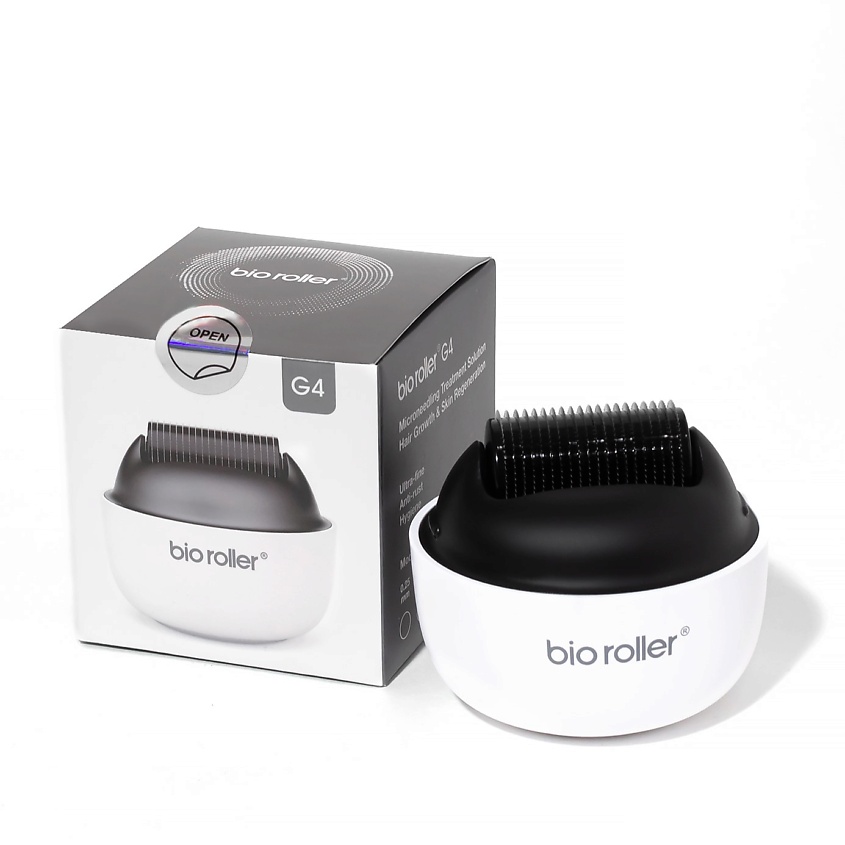 MEZONICA Bio Roller G4 Щетка мезороллер 1,5 мм для мезотерапии ухода для кожи волос бороды – фото 1