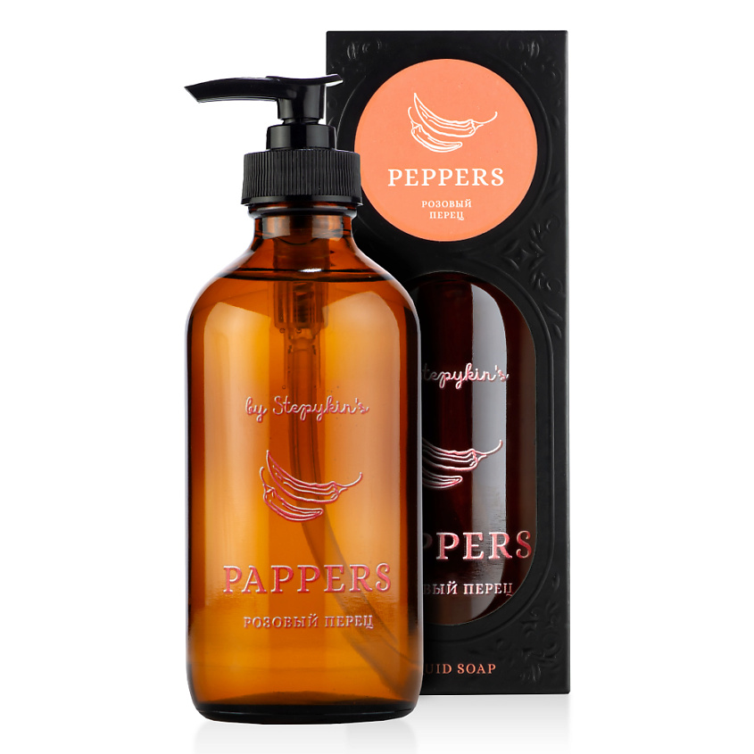 РЕЗУЛЬТАТ.ПРО Парфюмированное крем-мыло жидкое Розовый перец PEPPERS – фото 1