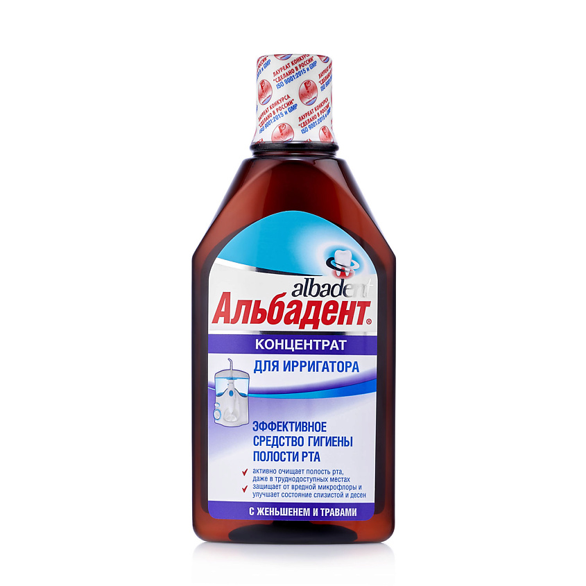 АЛЬБАДЕНТ Бальзам для полости рта Концентрат для ирригатора – фото 1