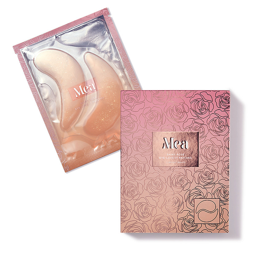 MEA Сияющие патчи с экстрактом дамасской розы Shiny Rose Eye-Love-It Patches – фото 1