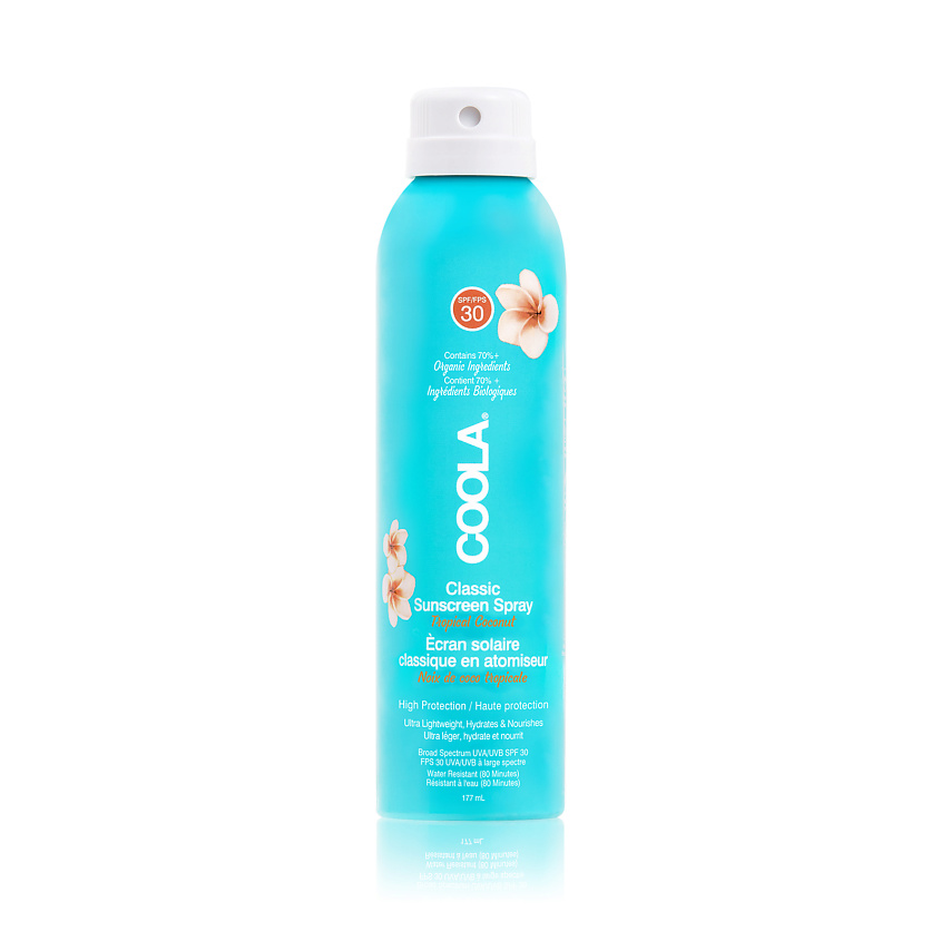 COOLA Солнцезащитный спрей для тела "Тропический кокос" SPF30 – фото 2