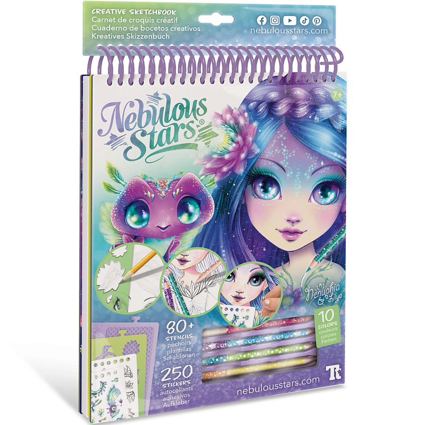 NEBULOUS STARS Раскраска Nenuphia – фото 1