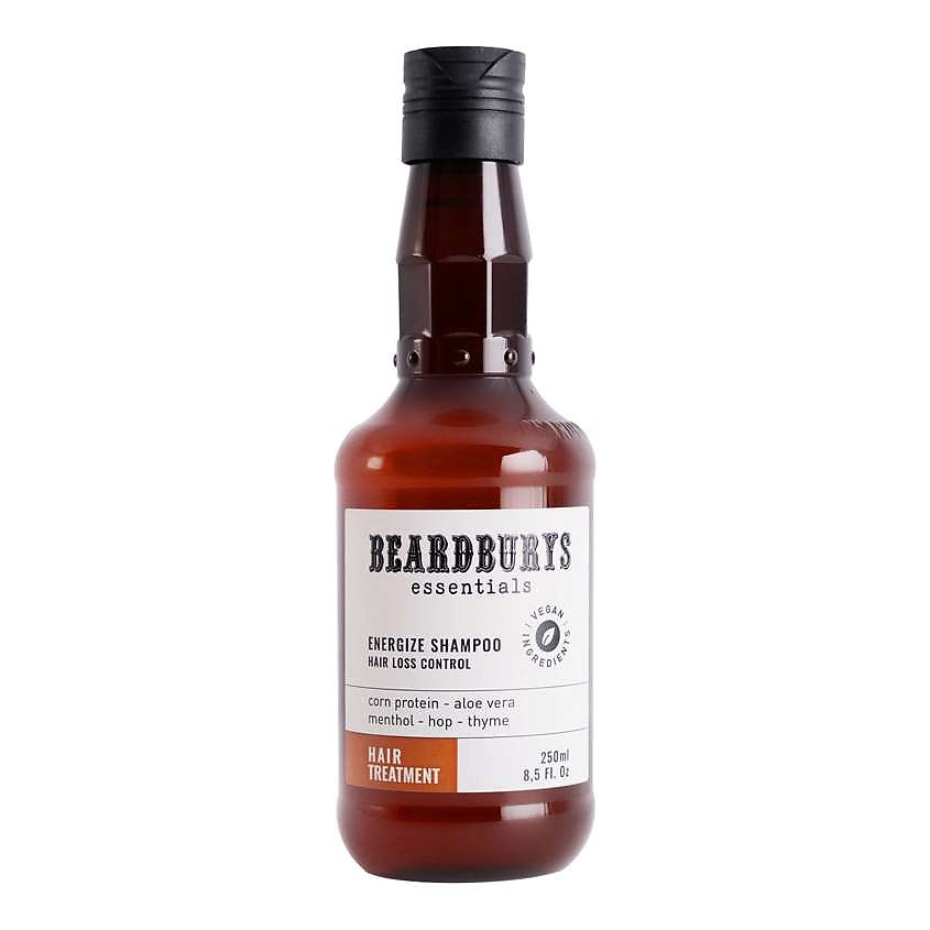 BeardBurys Шампунь против выпадения волос Energize Shampoo, 250 мл – фото 2