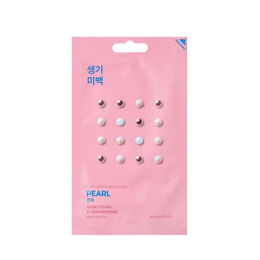 HOLIKA HOLIKA Тканевая маска для лица Pure Essence Mask Sheet Pearl – фото 2