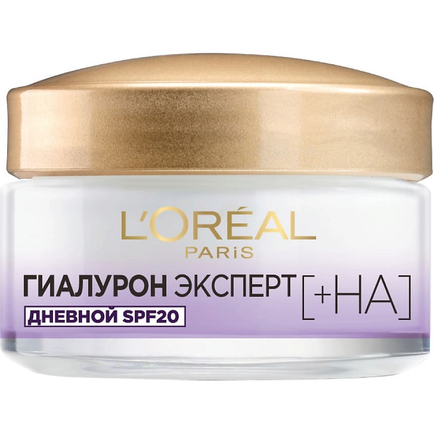 L'ORÉAL PARIS Дневной крем для лица SPF20 с гиалуроновой кислотой Гиалурон Эксперт – фото 1