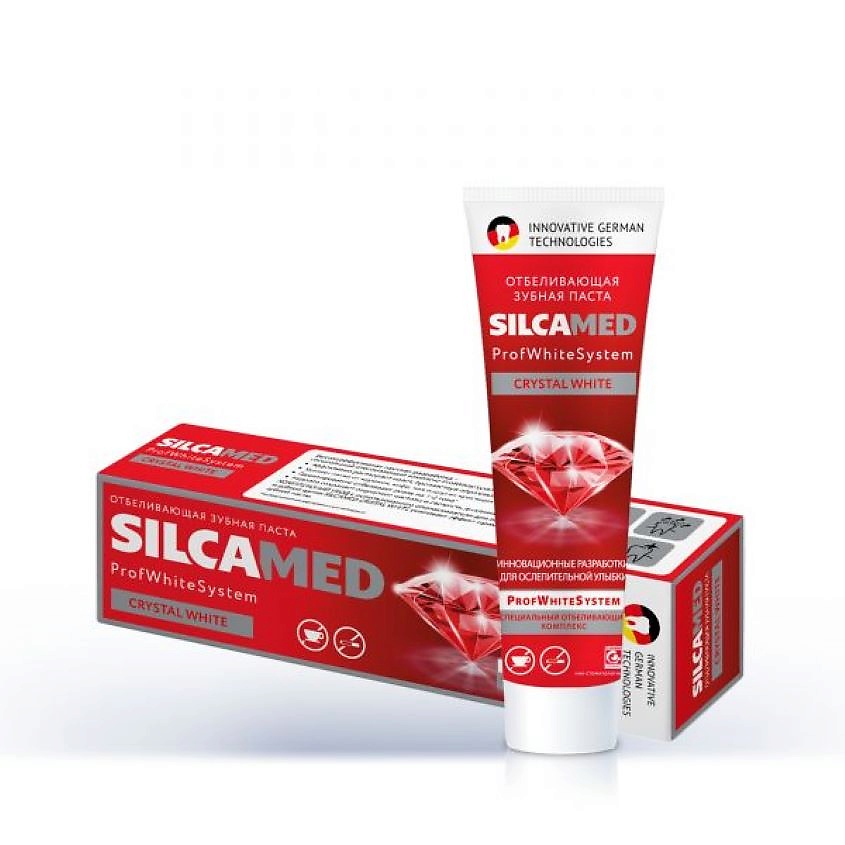SILCAMED Зубная паста Crystal White – фото 2