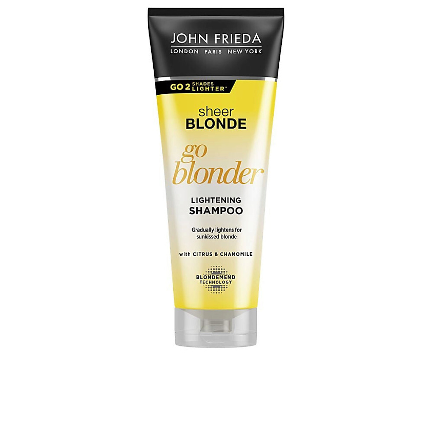 JOHN FRIEDA Осветляющий шампунь для натуральных и окрашенных светлых волос  Sheer Blonde – фото 1