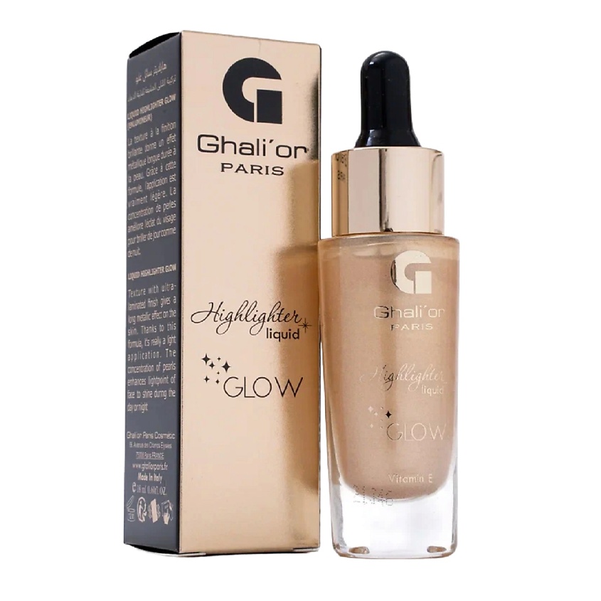 GHALI' OR Жидкий хайлайтер сияние LIQUID GLOW – фото 1