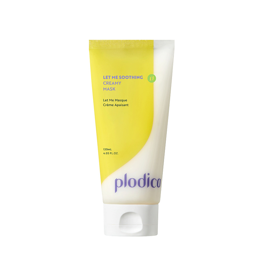PLODICA Маска для лица успокаивающая с экстрактом лотоса Let Me Soothing Creamy Mask – фото 1
