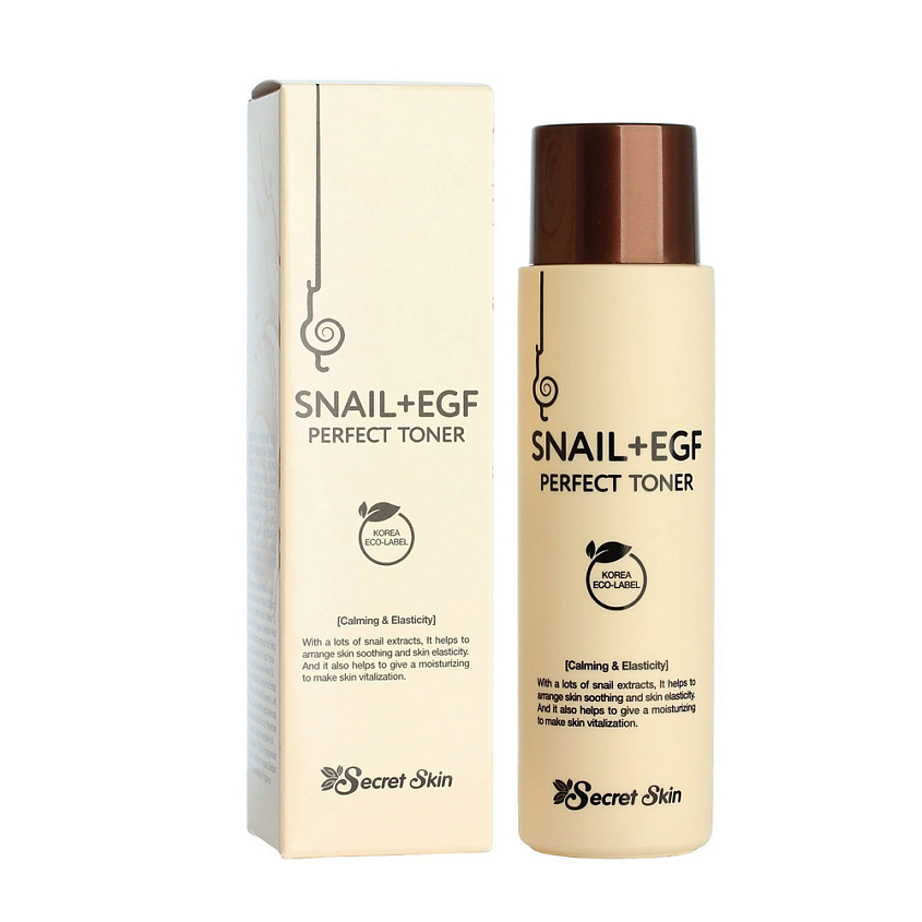 SECRET SKIN SNAIL+EGF Тонер для лица с экстрактом улитки и EGF – фото 2