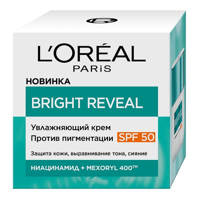 L'OREAL PARIS Крем для лица SPF 50 Bright Reveal – фото 1