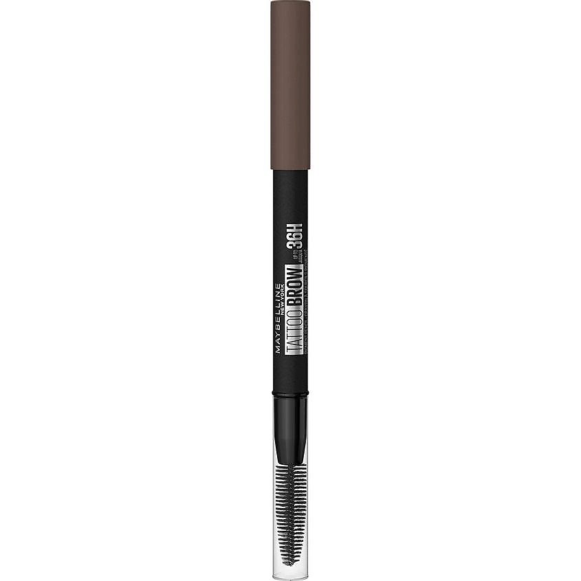 MAYBELLINE NEW YORK Высокопигментированный карандаш для бровей Tattoo Brow 36 часов стойкости – фото 2