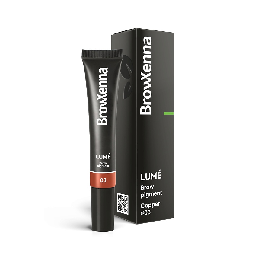 BROWXENNA Тинт краска для бровей гелевая LUME, Медный (Copper) – фото 1
