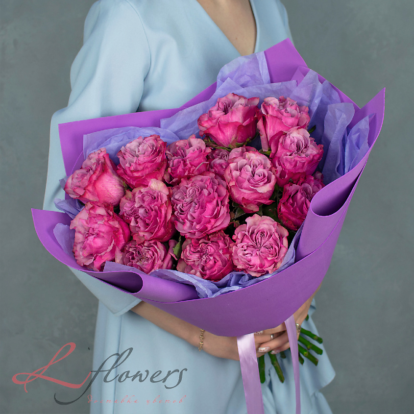 L'FLOWERS Букет Блюз – фото 1
