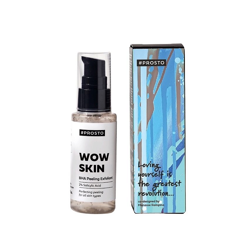 PROSTO COSMETICS Пилинг для лица WOW SKIN c салициловой кислотой 2% – фото 1