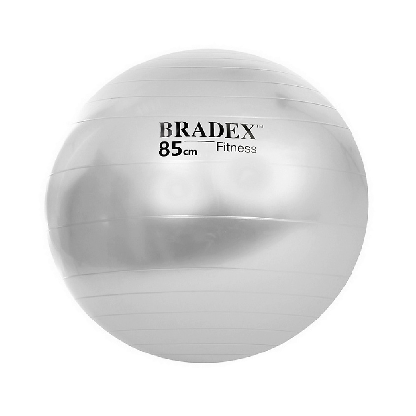 BRADEX Мяч для фитнеса антивзрыв 85 см с насосом – фото 1