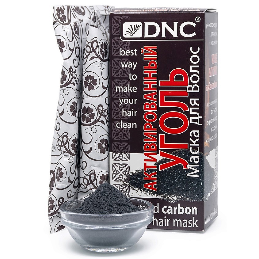 DNC Маска для волос активированный уголь Activated Carbon Hair Mask – фото 1