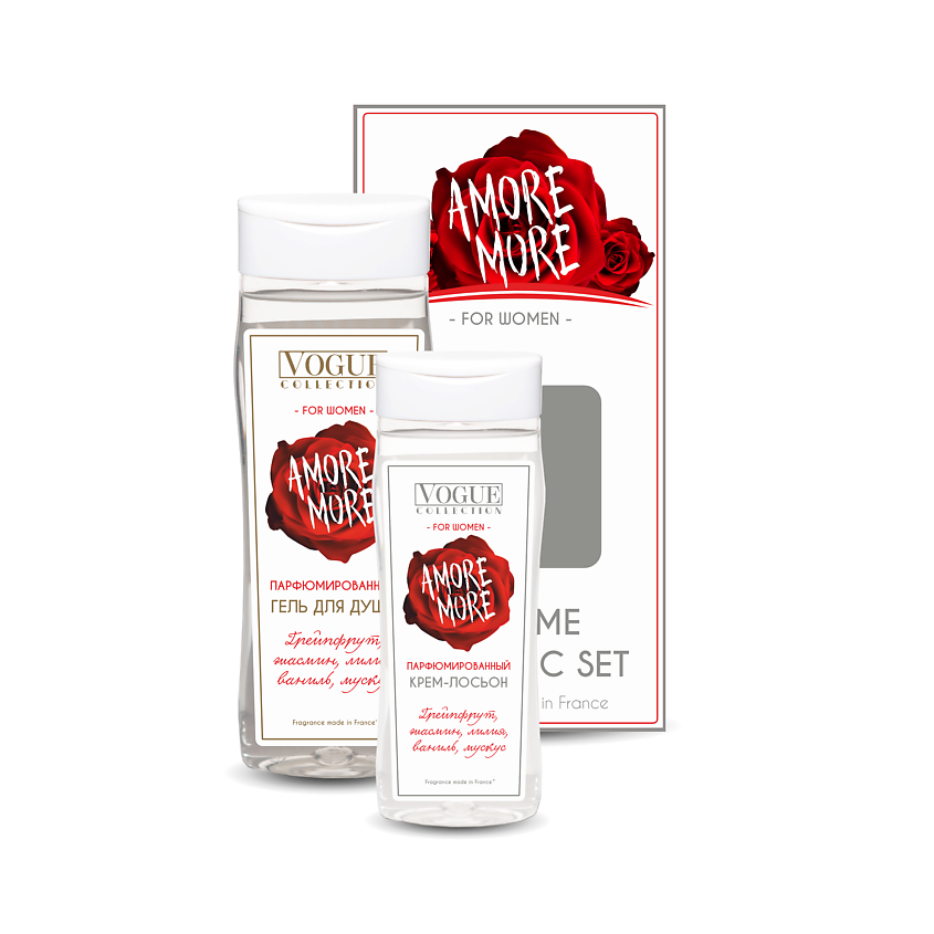 ORGANELL Набор гель для душа и лосьон для тела Amore More – фото 2