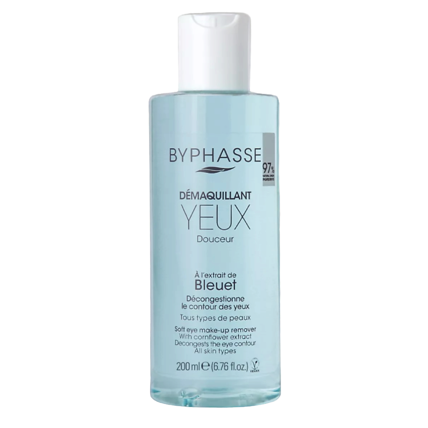 BYPHASSE Средство для снятия макияжа с глаз с экстрактом василька – фото 1