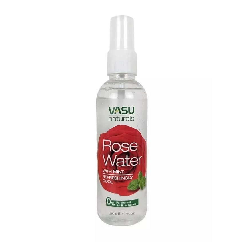 VASU Розовая вода с мятой (Rose Water With Mint) спрей – фото 2