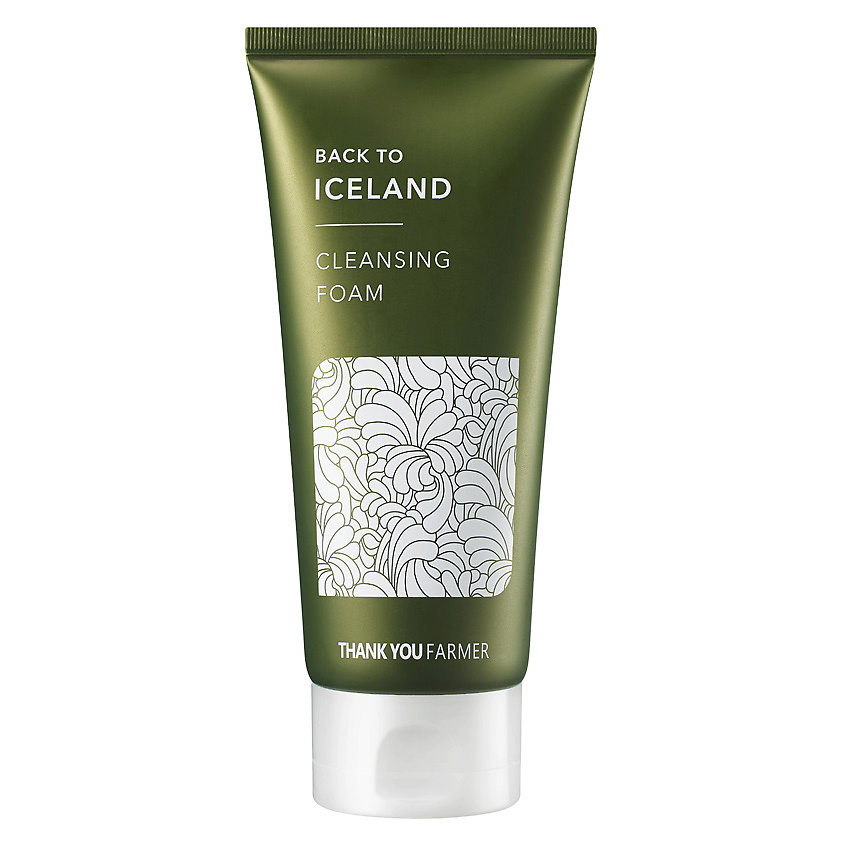 THANK YOU FARMER Пенка очищающая с ледниковой водой для лица Back to Iceland Cleansing Foam – фото 1