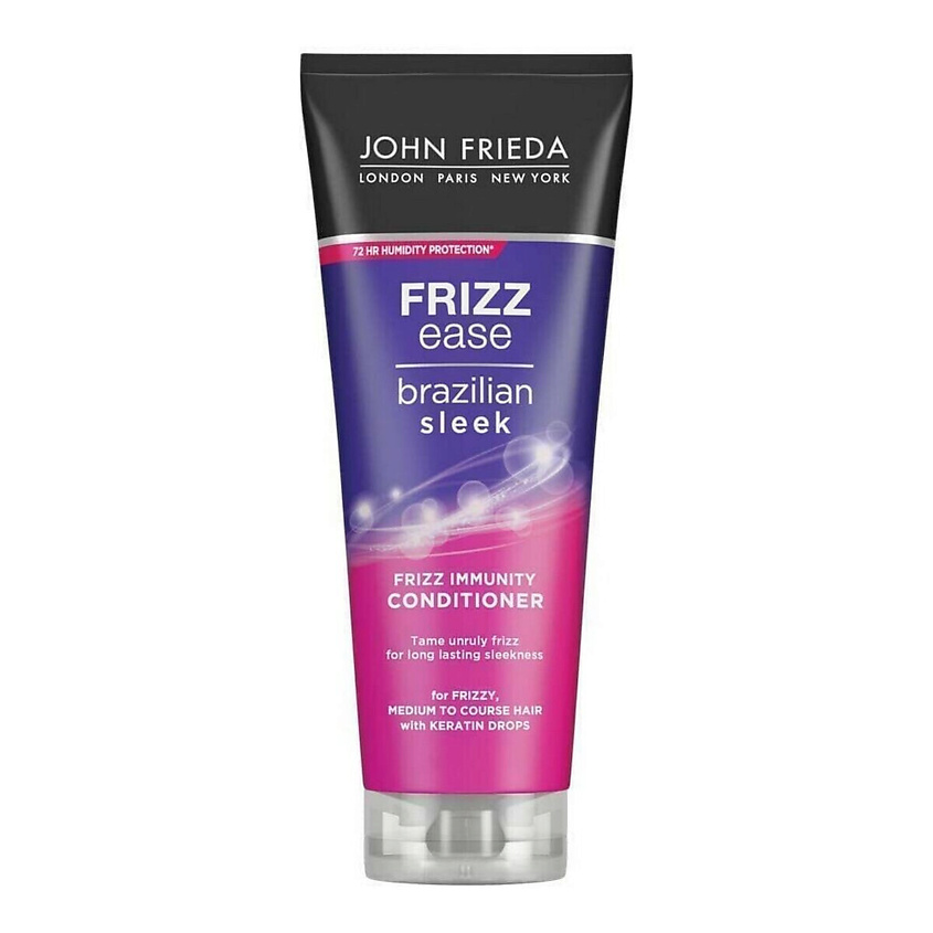 JOHN FRIEDA Разглаживающий кондиционер для волос Frizz Ease Brazilian Sleek – фото 2