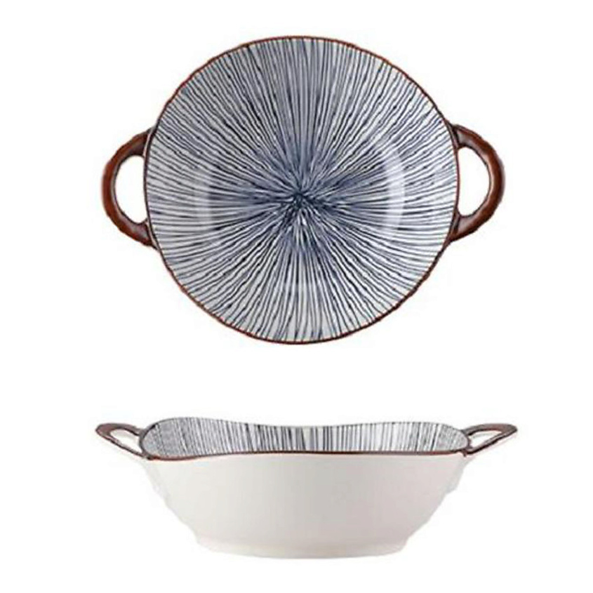 HOMIUM Набор тарелок, Japanese Collection, Home, 2 шт, глубокая, D23.5см – фото 2