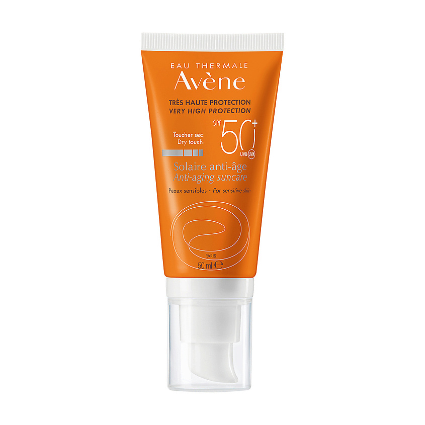 AVENE Cолнцезащитный анти-возрастной крем SPF 50+ Very High Protection Anti-aging Suncare – фото 1