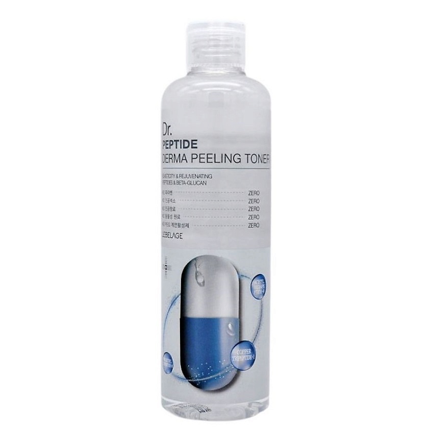 LEBELAGE Скатка с пептидами DR. PEPTIDE DERMA PEELING TONER – фото 2