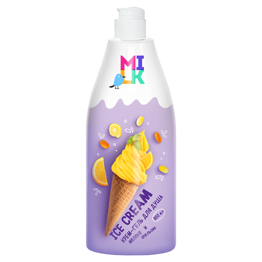 MILK Крем-гель для душа "Молоко и апельсин" – фото 2