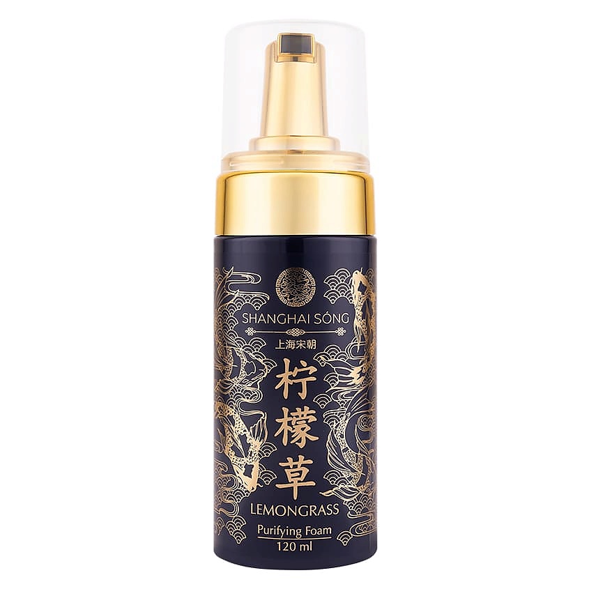 SHANGHAI SONG Очищающая пенка для лица Lemongrass Purifying Foam – фото 1