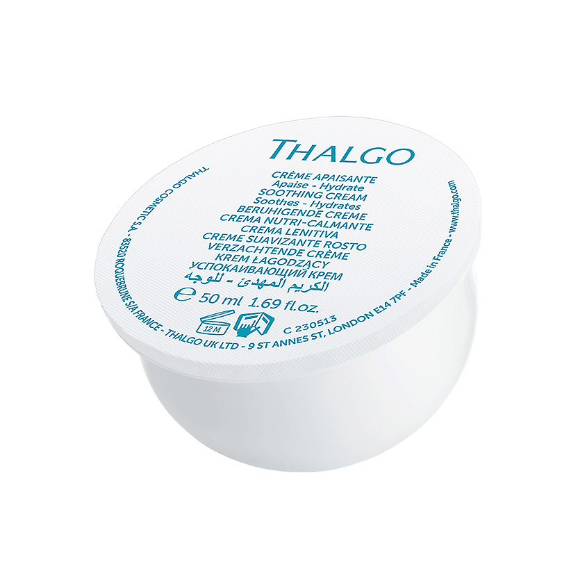 THALGO Успокаивающий увлажняющий крем, сменный блок Cica Marin Soothing Cream – фото 1