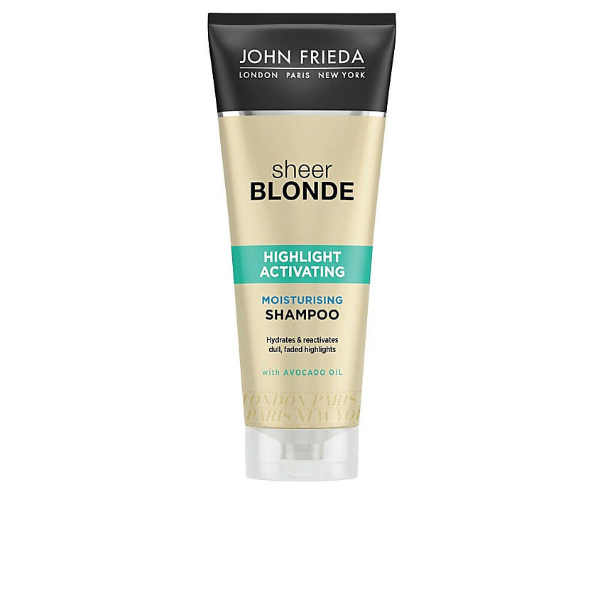 JOHN FRIEDA Осветляющий и увлажняющий шампунь для светлых и осветленных волос Sheer Blonde – фото 1