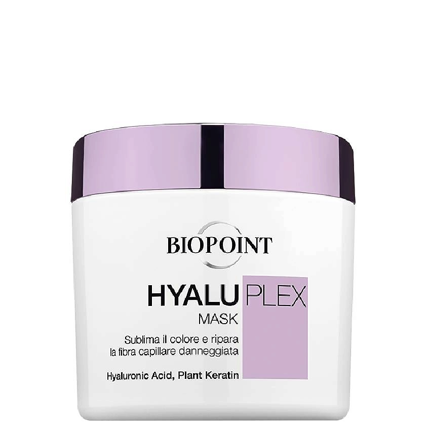 BIOPOINT PERSONAL Маска для волос с гиалуроновой кислотой и кератином Hyaluplex – фото 2