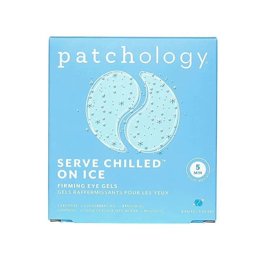 PATCHOLOGY Освежающие тонизирующие патчи для глаз Serve Chilled On Ice Eye Patches – фото 1