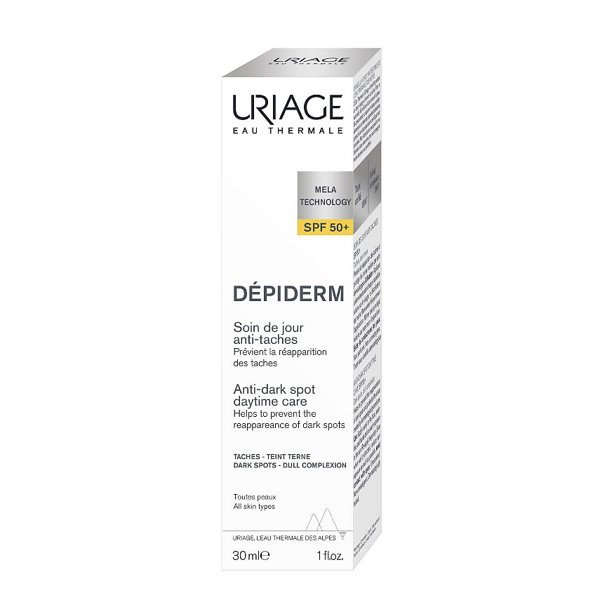 Uriage Депидерм spf 50+ дневной уход против пигментных пятен – фото 2