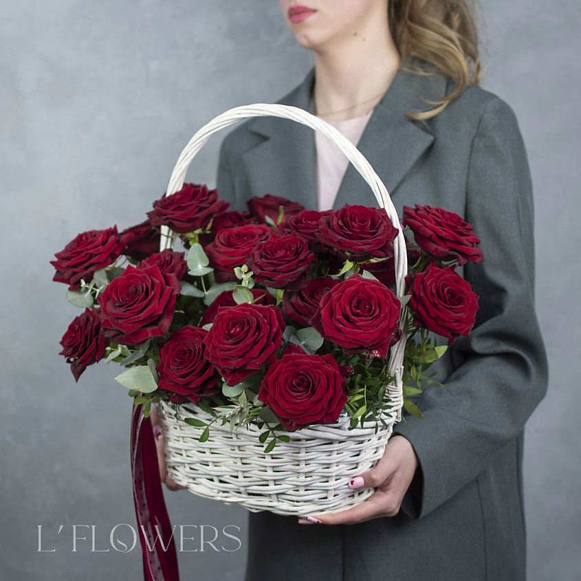 L'FLOWERS Корзина Скарлетт – фото 1