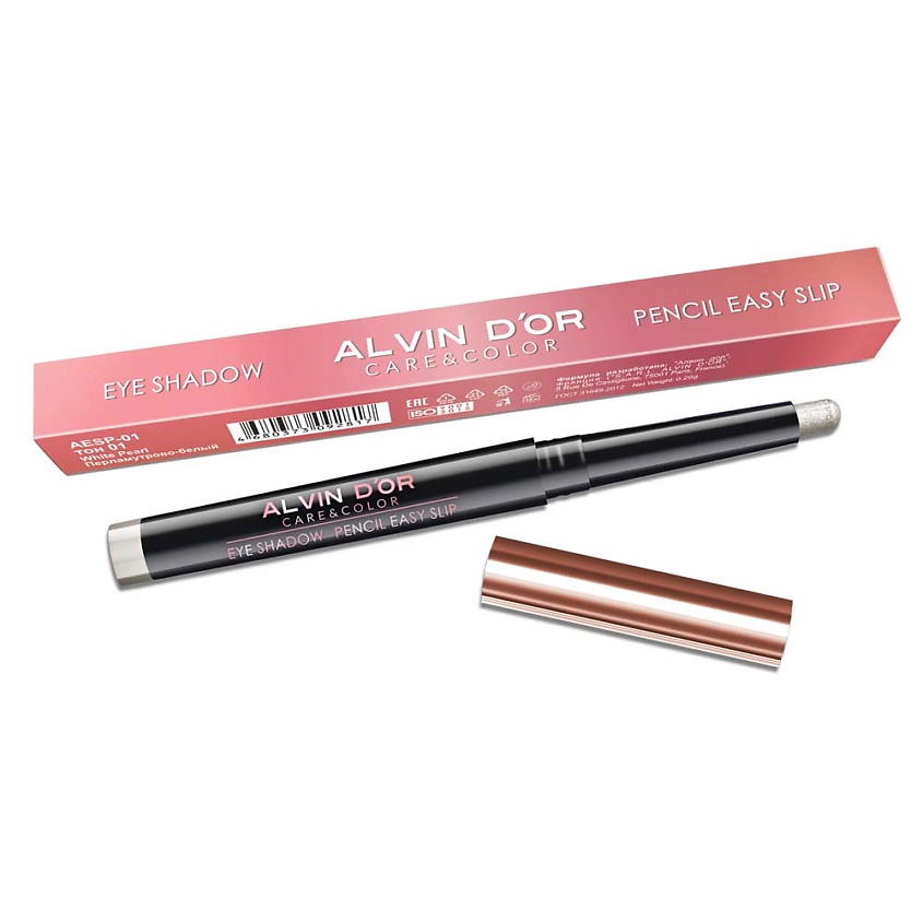 ALVIN D’OR Тени-карандаш для век Pencil Easy Slip – фото 2