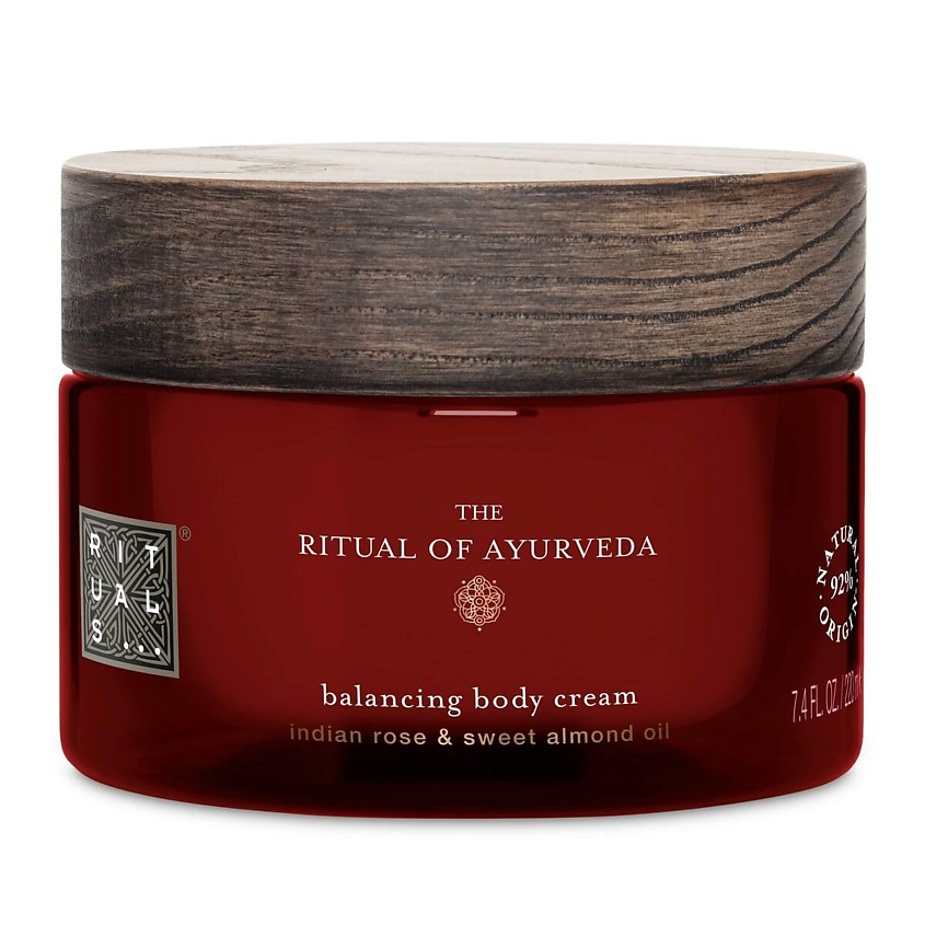 RITUALS... Насыщенный увлажняющий крем для тела The Ritual of Ayurveda – фото 1