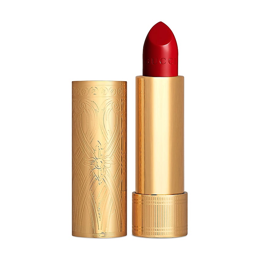GUCCI Губная помада Gucci Satin, 25 Goldie Red 3,5 г – фото 1