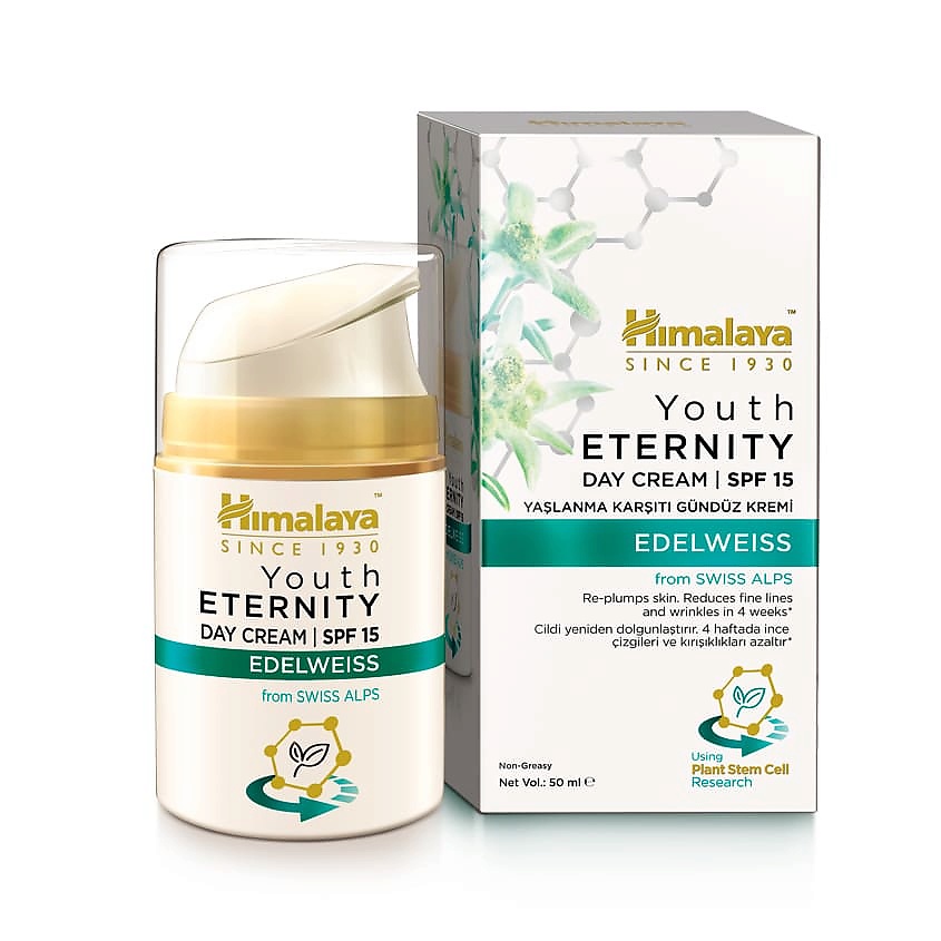 HIMALAYA SINCE 1930 Дневной крем молодость кожи SPF 15 Youth eternity day cream – фото 2