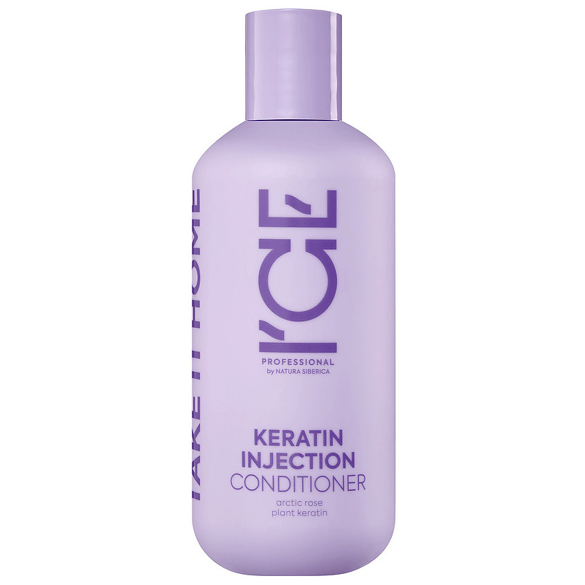 ICE BY NATURA SIBERICA Кератиновый кондиционер для повреждённых волос Keratin Injection Conditioner – фото 1