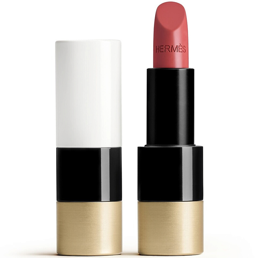 HERMES Сатиновая губная помада Rouge Satin Lipstick, 21 Rose Epice