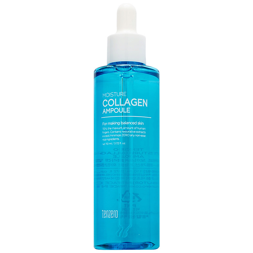 TENZERO Сыворотка для лица разглаживающая ампульная с коллагеном Moisture Collagen Ampoule – фото 1