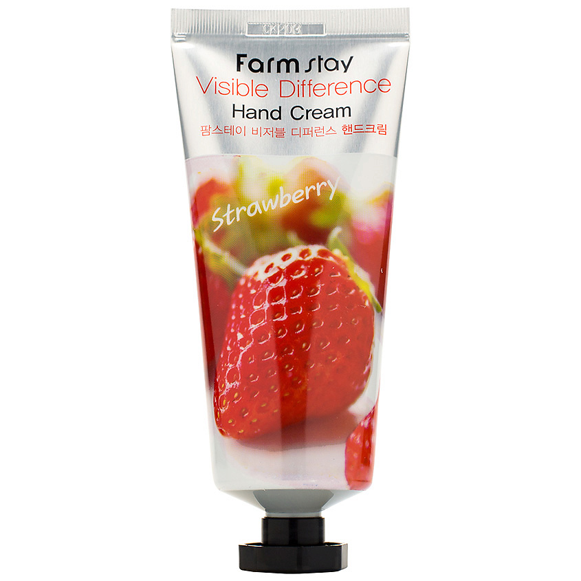 FARMSTAY Крем для рук с экстрактом клубники Visible Difference Hand Cream Strawberry – фото 1