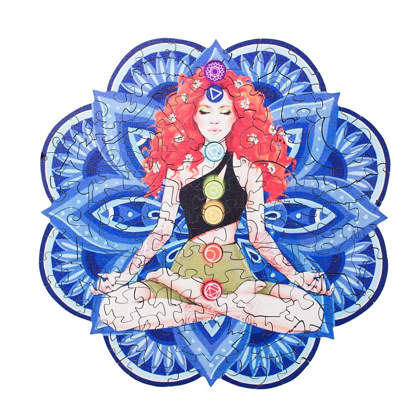 HEALTHY WAY Деревянные пазлы для взрослых "Чакры - Аджна" – фото 1