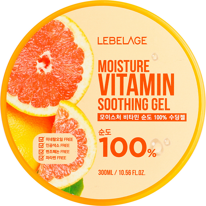 LEBELAGE Moisture Vitamin Soothing Gel Гель для кожи с витаминами – фото 2