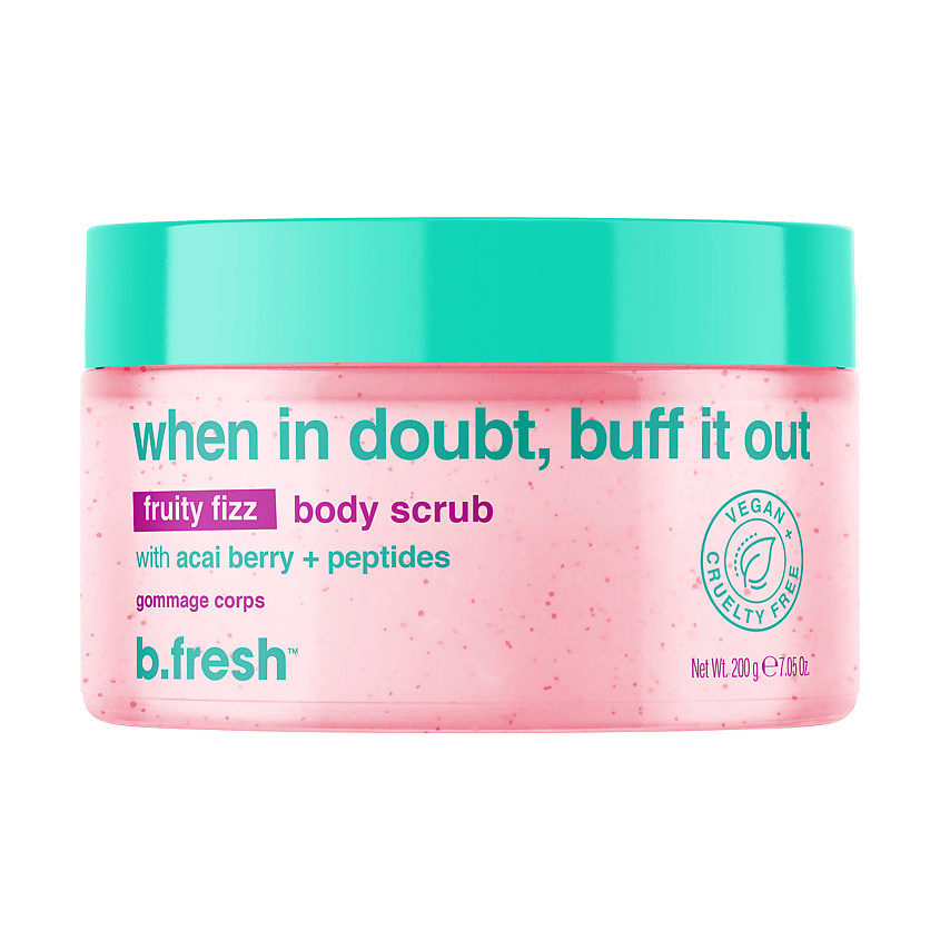 B.FRESH Скраб для тела when in doubt, buff it out body scrub – фото 2