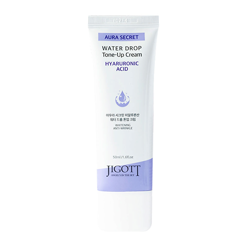 JIGOTT Крем для лица Aura Secret Hyaluronic Acid Water Drop Tone Up Cream – фото 2